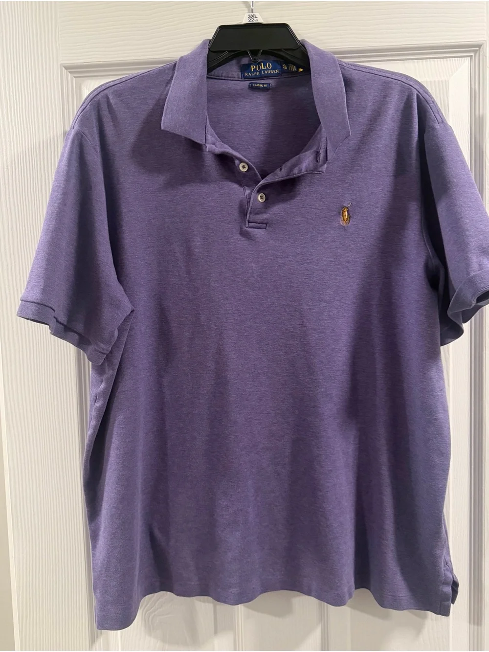 Ralph Lauren Men's Lavender Short-Sleeve Polo